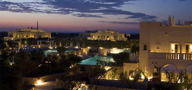 Sunset on Borgo Egnazia, Apulia