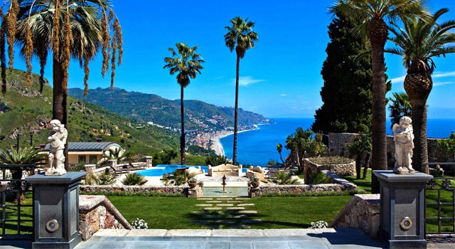 View from the Ashbee Hotel, Taormina