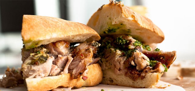 Panino con la porchetta. Photo from tastespotting.com