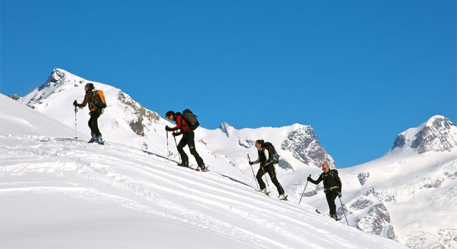 Nordic skiing in Val d'Aosta - image from scinordicovalledaosta.it