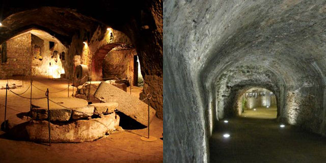Unusual wedding venues: Mysterious underground ambiances in Orvieto and Lucca