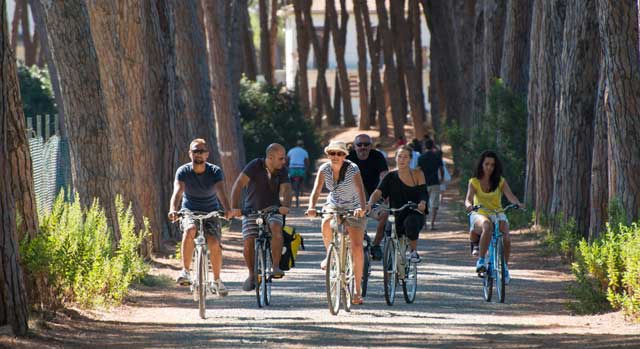 Cycling in the Maremma woods with Bicievento