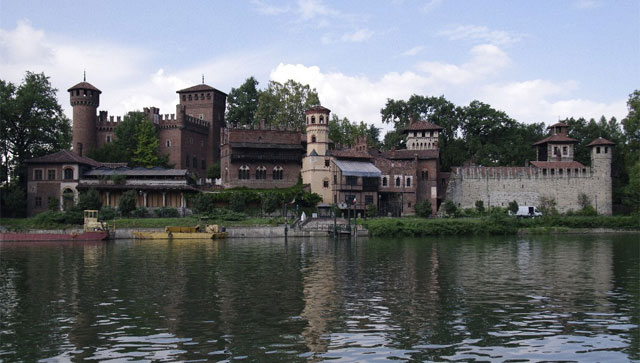 A medieval village in Turin?! Image from museotorino.it