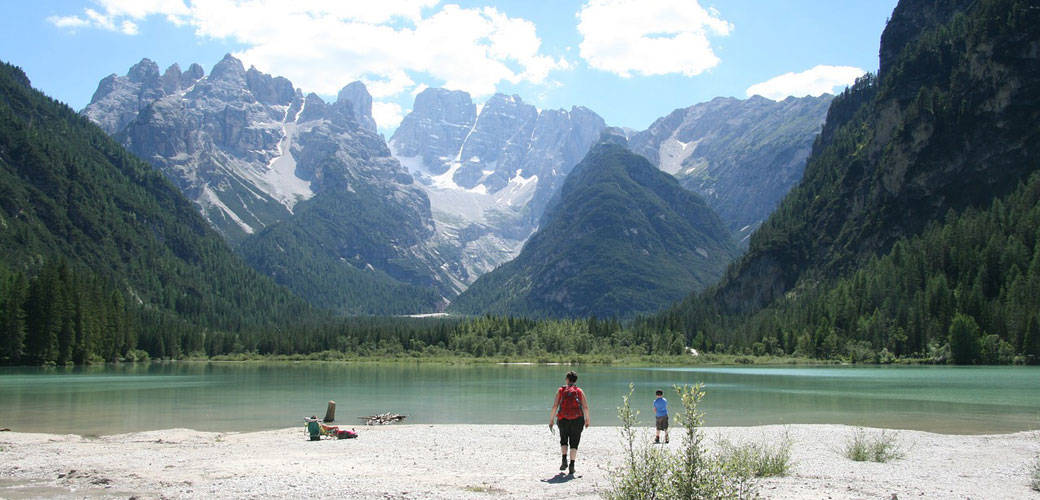Family reunion destination in Italy: the Dolomites