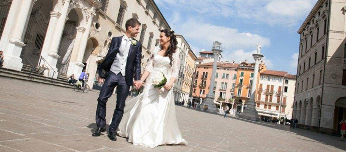 Original Wedding in Vicenza, Veneto, Italy