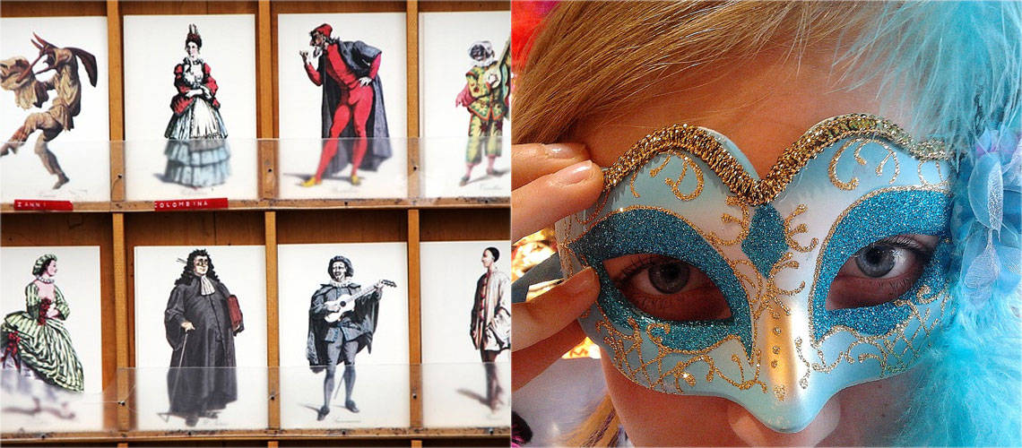 Seasonal Travel in Italy: mask making in Venice