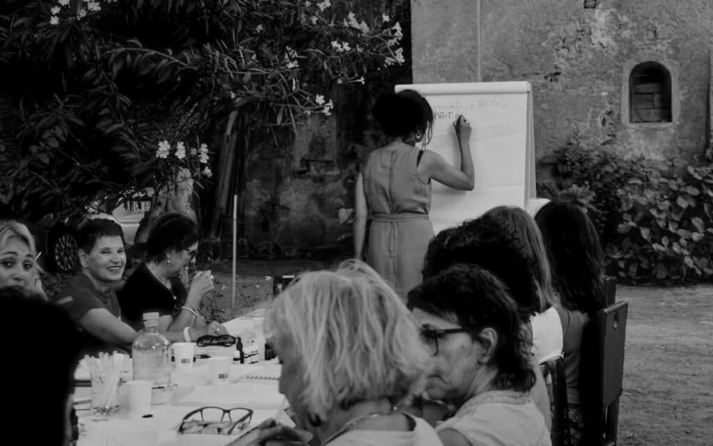 italian perfumery team building activity